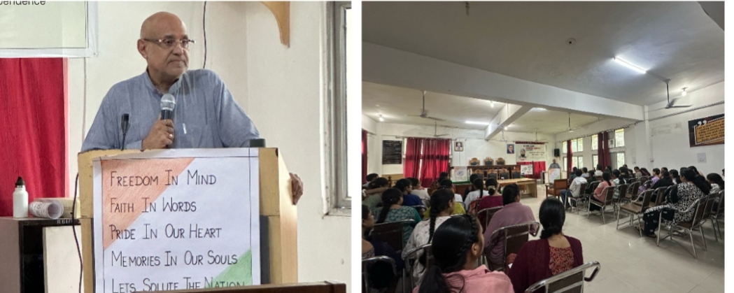 Program on Partition Vibhishika Smriti Diwas at Rayat Bahra Professional University.